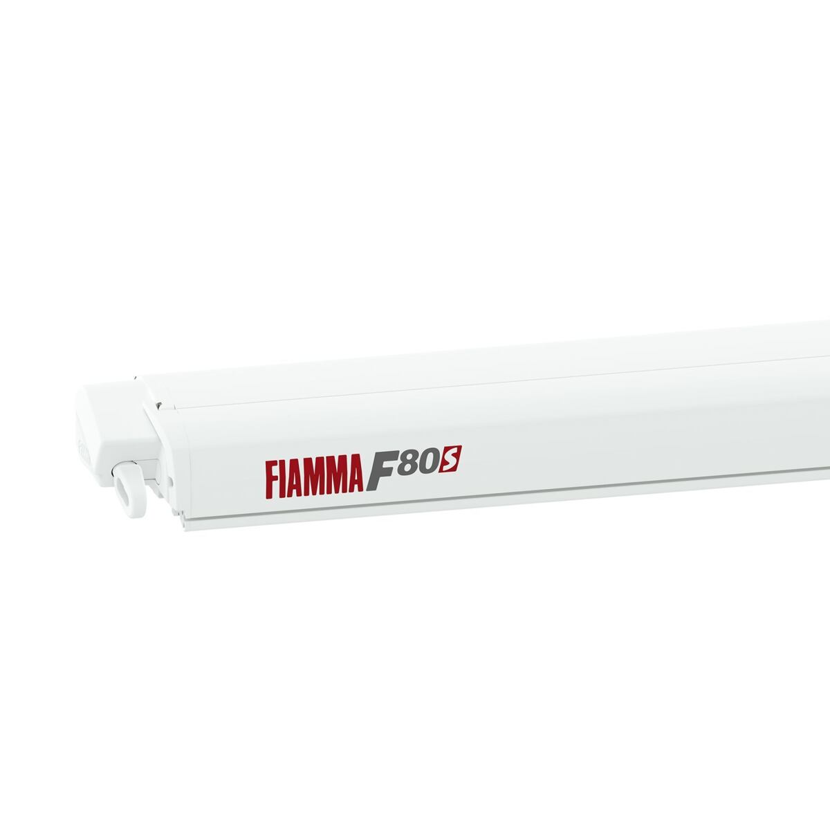 Markíza Fiammastore F80S, biela/modrá dĺžka 290 cm