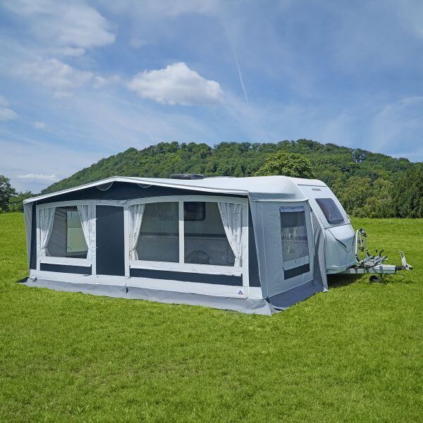 Stojan pri karavane Hahn Zelte Rimini rozmer a 946 – 980 cm