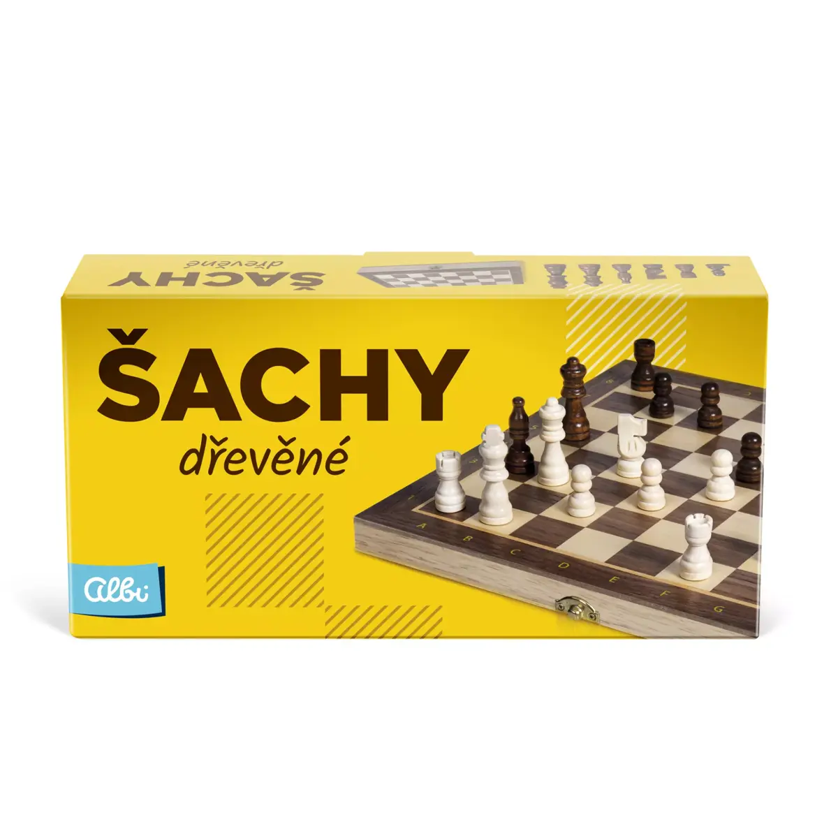 Drevené cestovné šachy Albi