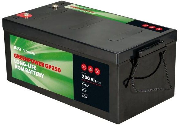 AGM batéria Dometic NDS Greenpower GP kapacita 250 Ah
