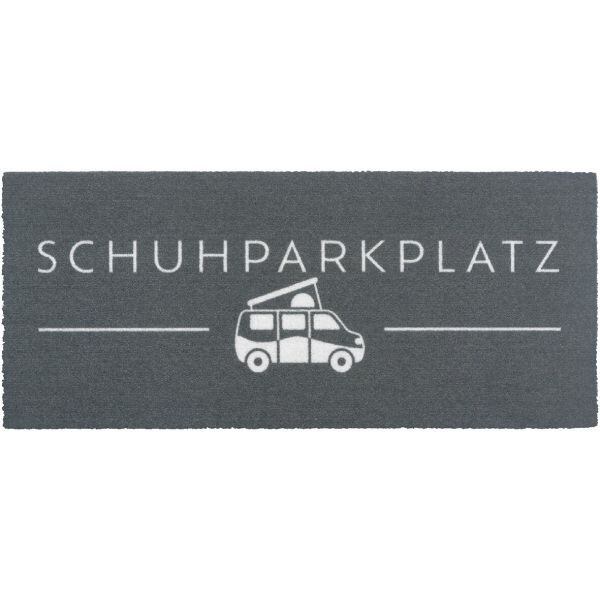 Rohožka LAKO Schuhparkplatz s kempingovými motívmi dizajn Dodávka
