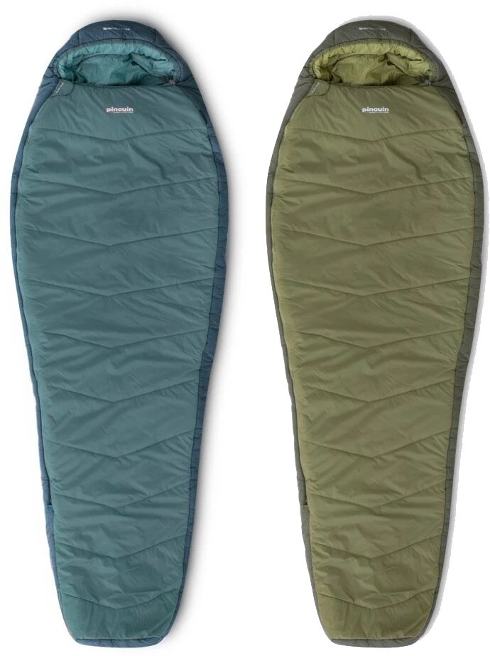 Spací vak Pinguin Trekking PFM 205 cm farba hnedá orientácia zips vľavo