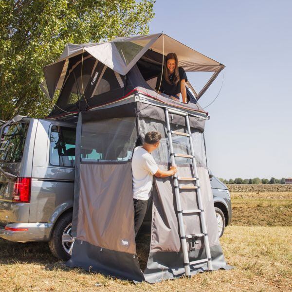 Prístavba k strešnému stanu Fiamma Moonlight Tent dĺžka 140 cm