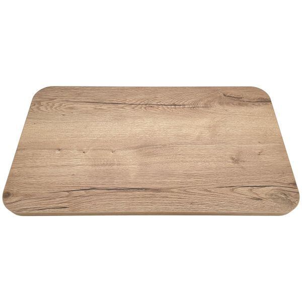 Stolová doska VierTec farba hnedá rozmery (d x š x v) 58 × 90 × 2,8 cm