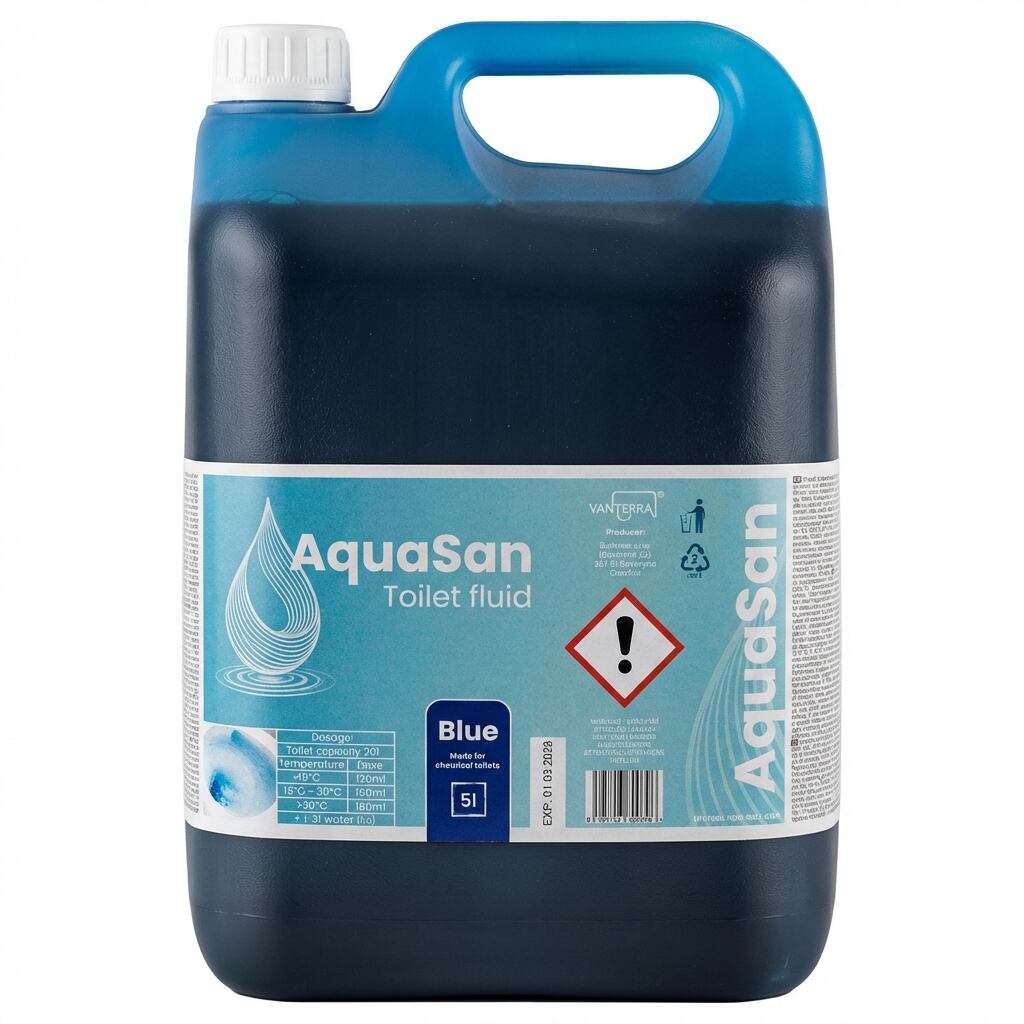 WC chémia Vanterra AquaSan Blue 5 l