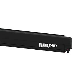 Markíza Fiamma F45S/F45L, čierny plášť, sivá plachta