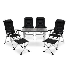 Súprava kempingového nábytku Vanterra Comfort pre 4 osoby