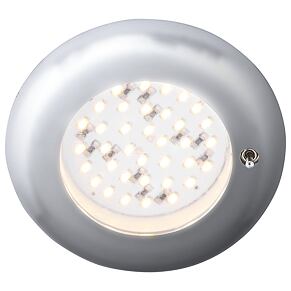 Zapustené stropné svietidlo FriLight Nova s vypínačom 